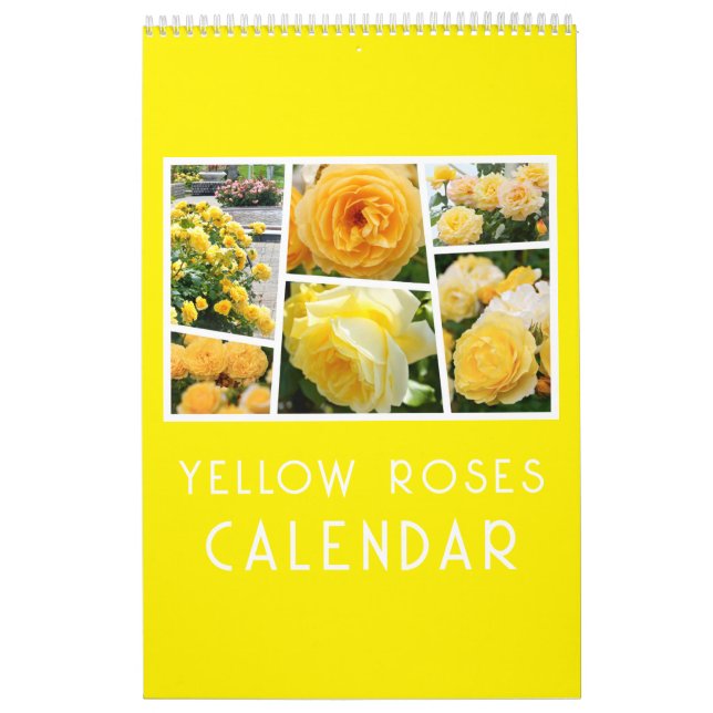Calendrier Yellow Roses Calendar (Type-A) (Protection)