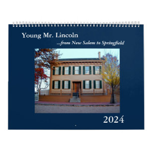 Calendrier Young M. Lincoln—New Salem to Springfield Calend