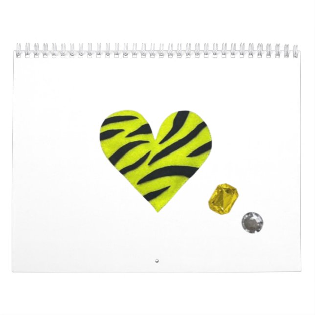 Calendrier Zebra-heart (Protection)