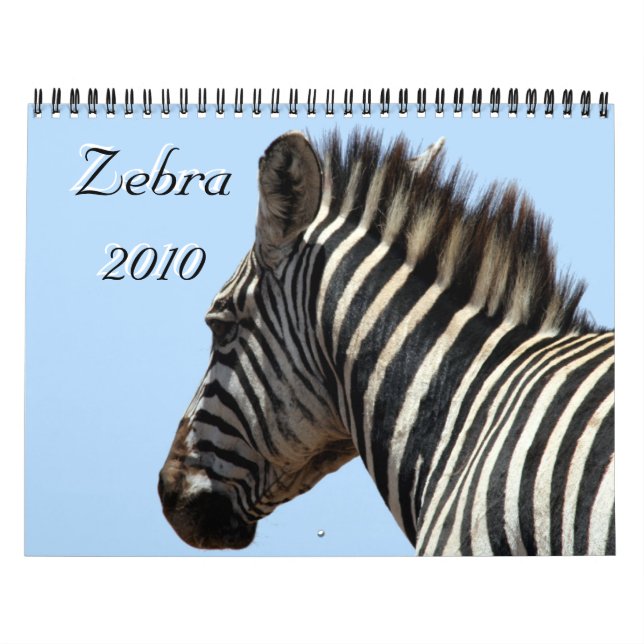 Calendrier zèbre 2010 (Protection)