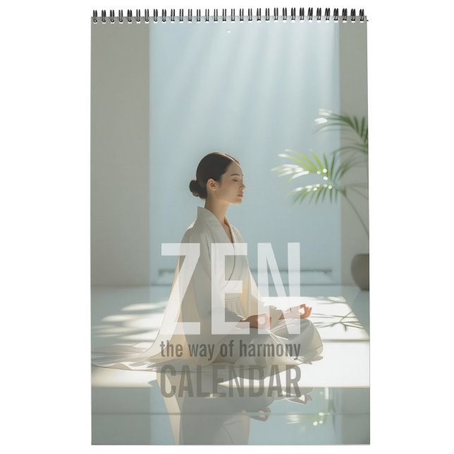 Calendrier Zen Minimalist Wall (Protection)