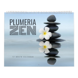 Calendrier Zen Plumeria