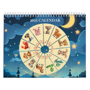 Calendrier Zodiac chinois 2025
