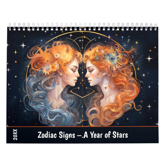 Calendrier Zodiac Signs – A Year of Stars (Protection)