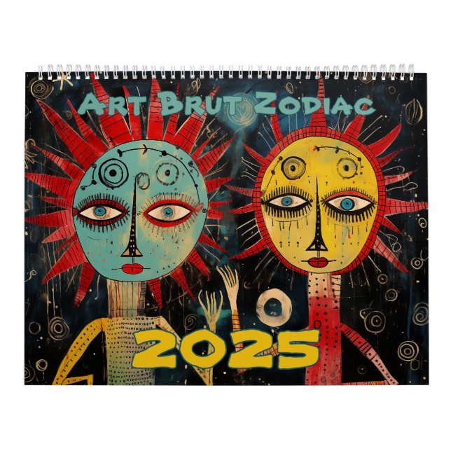 Calendrier zodiaque Art Brut (Protection)