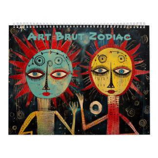 Calendrier Zodiaque Art Brut