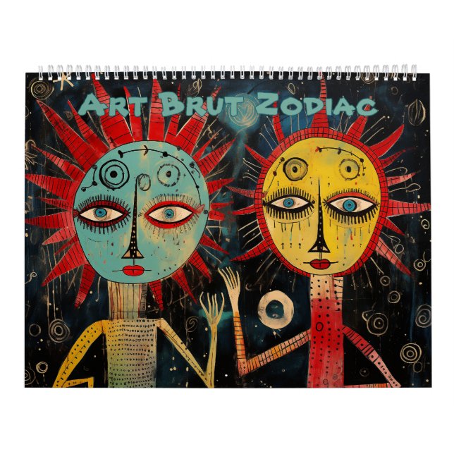 Calendrier Zodiaque Art Brut (Protection)
