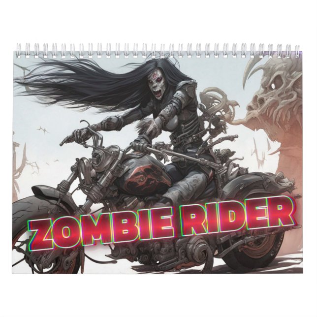 Calendrier Zombie Rider Art Calendar (Protection)