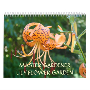 CALENDRIERS DE FLEURS DE LILY Cadeaux de jardinier