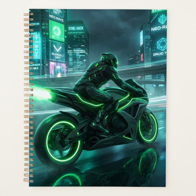 Calendriers et planificateurs de moto (Devant)