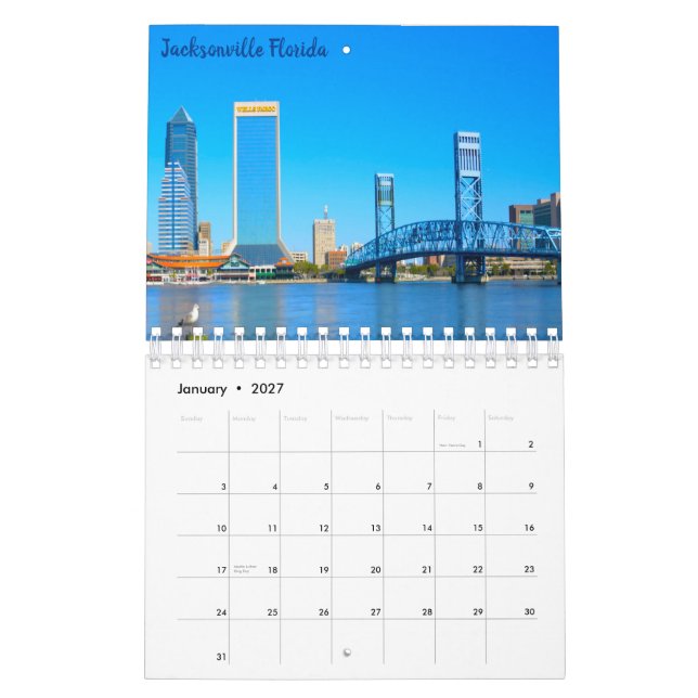 Calendriers Nous aimons Floride 2021. (Jan 2027)