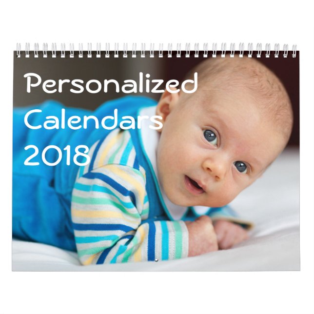 Calendriers personnalisés 2018 Ajouter photo (Protection)