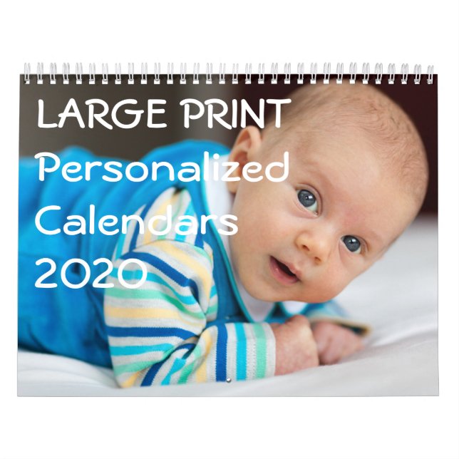 Calendriers personnalisés à grande impression 2020 (Protection)