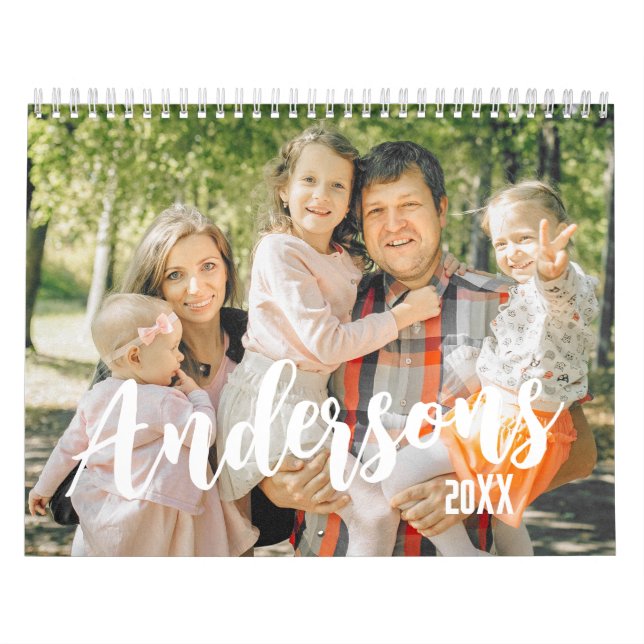 Calendriers photos de famille de hanche, Personnal (Protection)