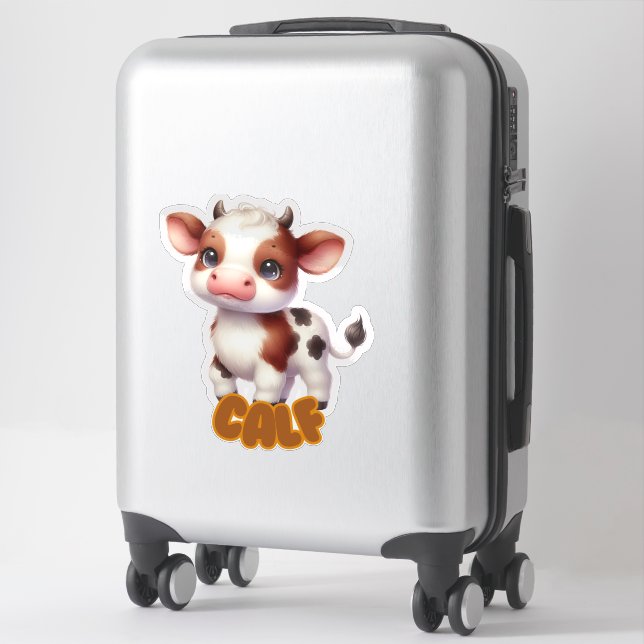 CALF - STICKER DE NURSERY (Sur valise)