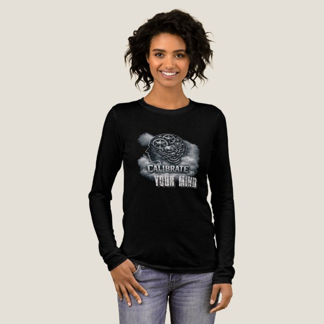 CalibrateMind Sweat à capuche Tri-Blend (Recto complet)