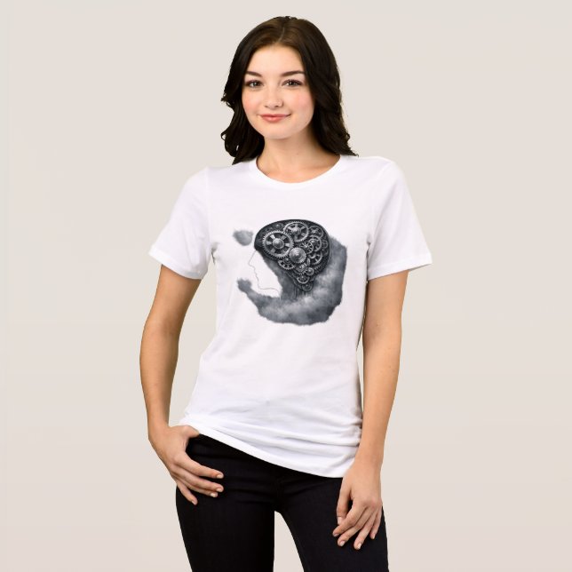 CalibrateMind Sweat à capuche Tri-Blend (Recto plein)
