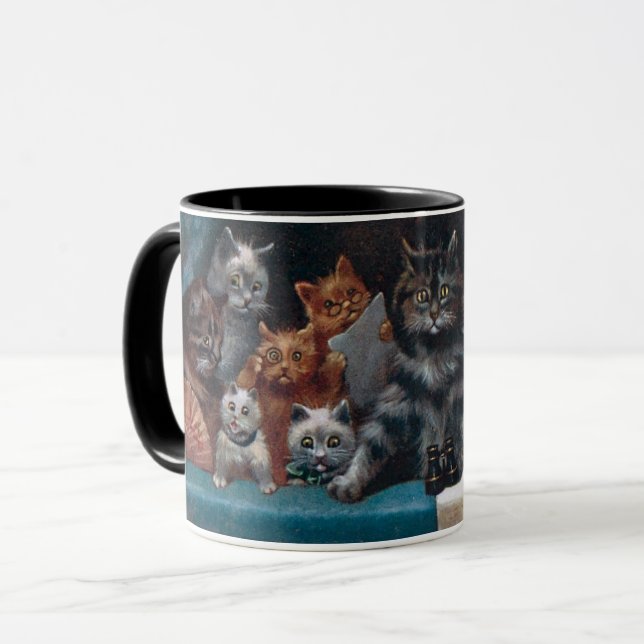 Calico et Tabby Kittens ・ H. Maguire ・ Mug (Devant gauche)