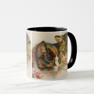 Calico et Tabby Kittens ・ H. Maguire ・ Mug