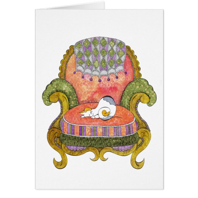 Calicot dans la chaise (Devant)