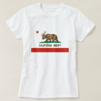 California Beer ? T-shirt State Flag