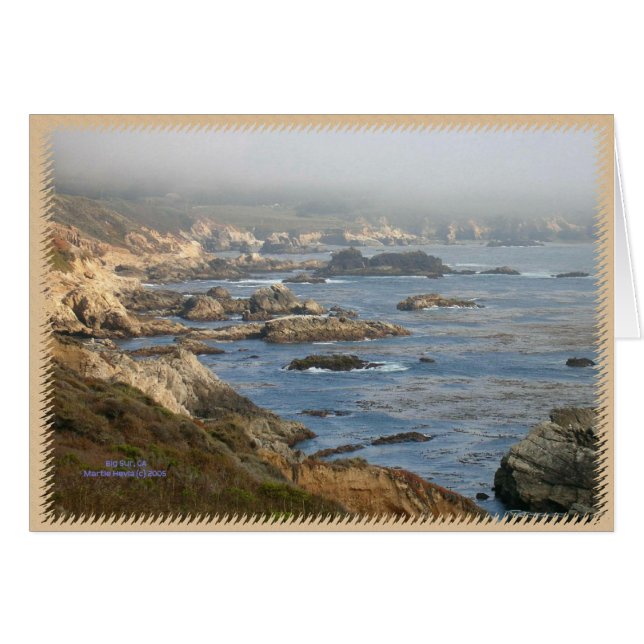California Coastline Card Series (7) (Devant horizontal)