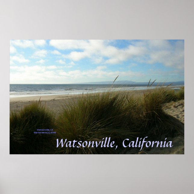 California Coastline - Watsonville - Affiche (Devant)