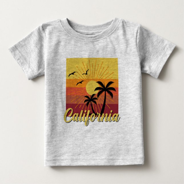 California Design - Baby Fine Jersey T-Shirt (Devant)