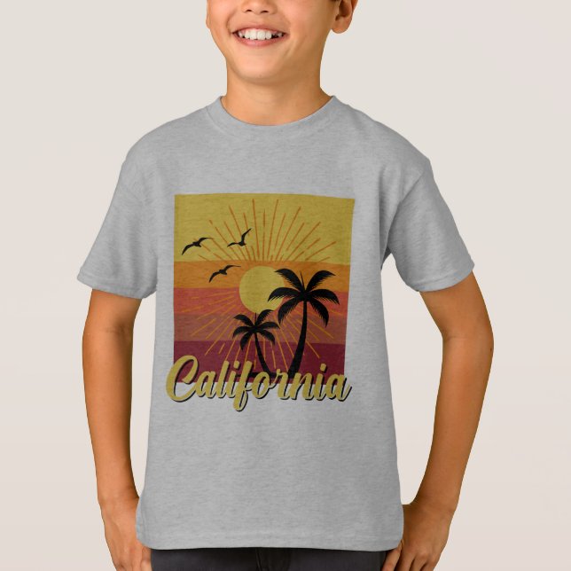 California Design - T-shirt de base pour enfants (Devant)