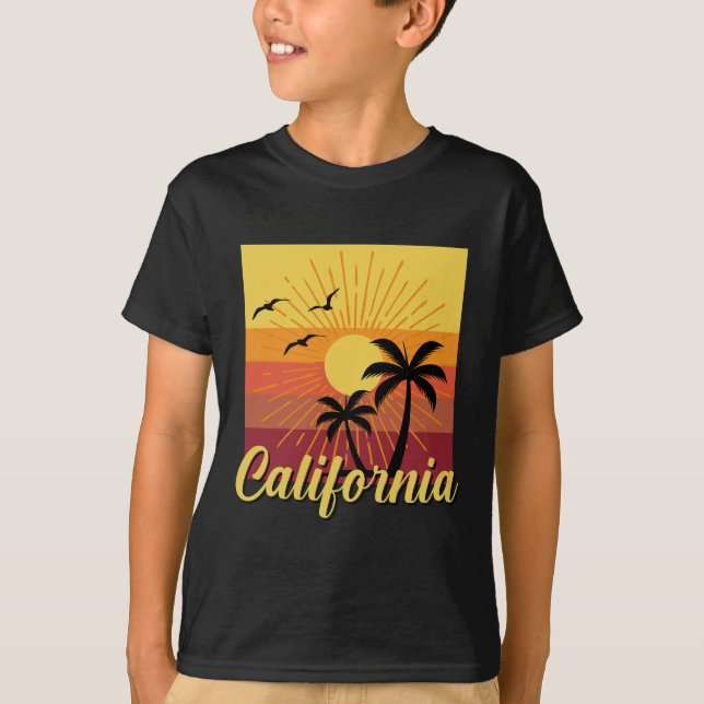 California Design - T-shirt de base pour enfants (Devant)