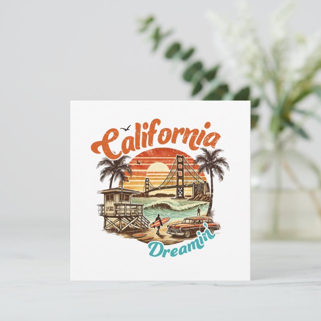 California Dreamin’ - pont côtier, plage (Debout devant)