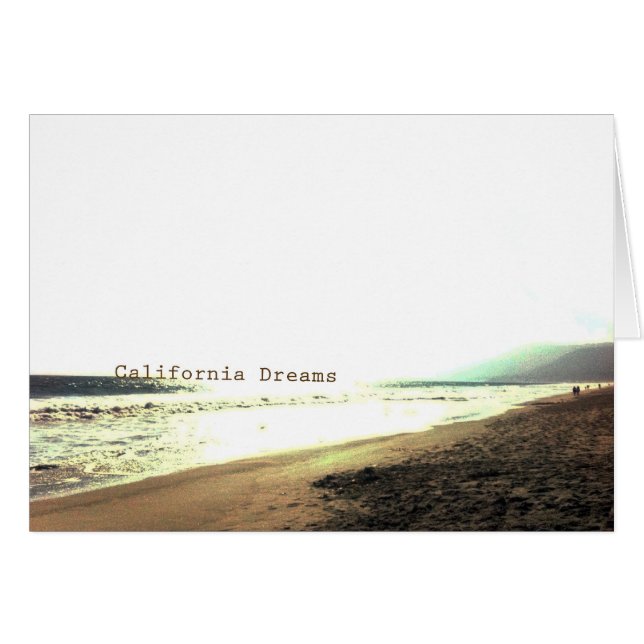 California Dreams (Devant horizontal)