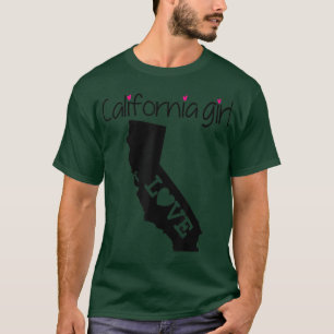 California Girl Tshirt I Love California Home Tee