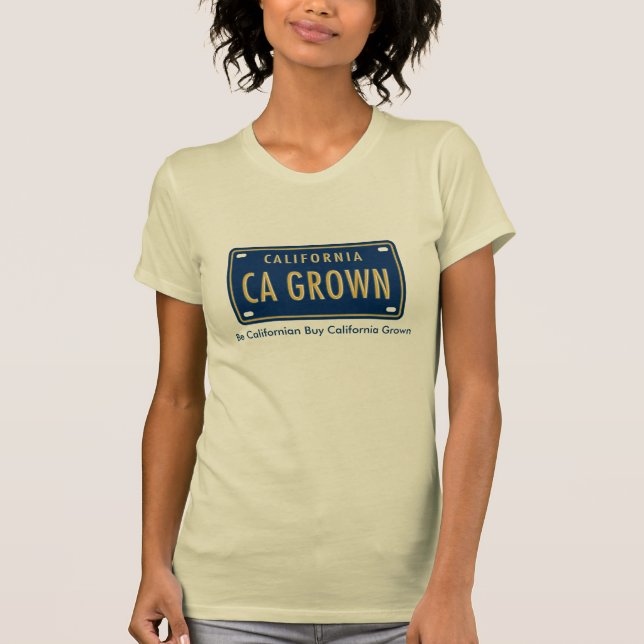 California Grown Logo T-Shirt féminin (Devant)