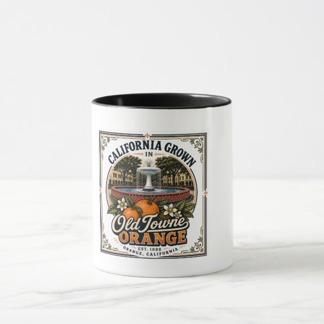California Grown - Mug d'Old Towne Orange  (Centre)