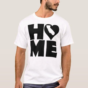 California Home Heart State Tee - shirts T-shirt