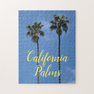 California Palm Trees Photo Jigsaw Puzzle