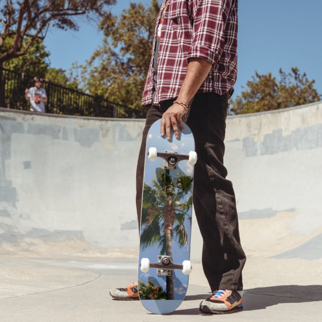 CALIFORNIA PALM TREES skateboard (Extérieur 2)