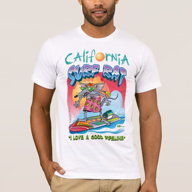 California Surf Rat T-Shirt (Devant)