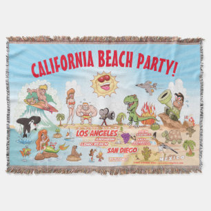 Californie Beach Party Jeu de couverture