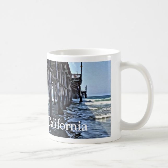 Californie - Blanc Mug Classic Blanc 11 oz (Droite)