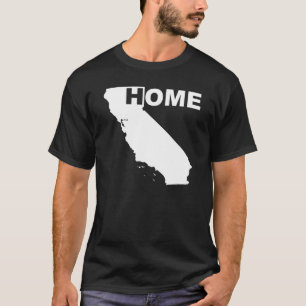 Californie Maison loin de maison T Tee T-Shirt