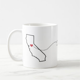 Californie - Oregon - Heart2Heart Coffee Mug