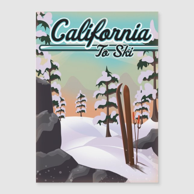 Californie Pour Skier (Devant)