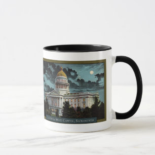 Californie State Capitol Moonlight Coffee Mug