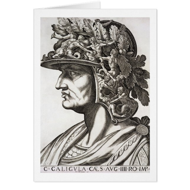 Caligula César (12-41 ANNONCE), 1596 (gravure) (Devant)