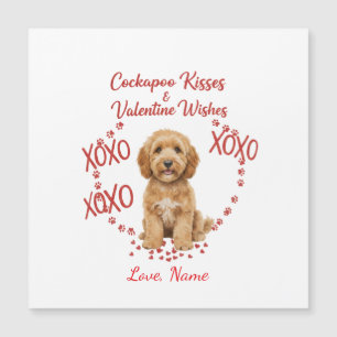 Câlins de Cockapoo Personnalisés Vœux de la Saint-