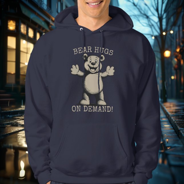 Câlins d'ours à la demande ! - Sweat à capuche Our (Créateur téléchargé)