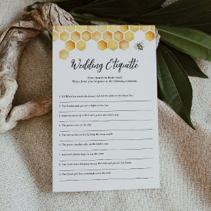 CALL Bee Mariage Etiquette 911 Fête des mariées Je