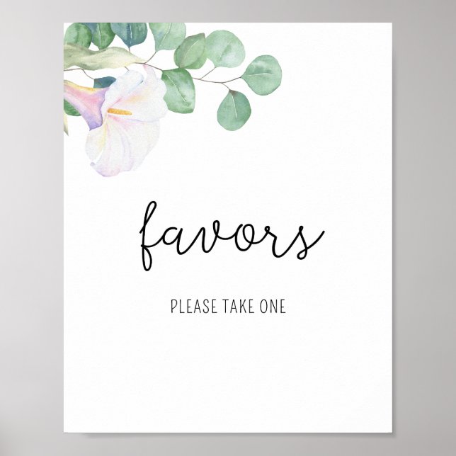 Calla - Faveurs, veuillez en prendre un poster (Devant)